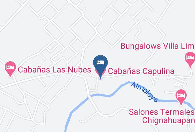 Chignahuapan - Cabanas Capulina Maps