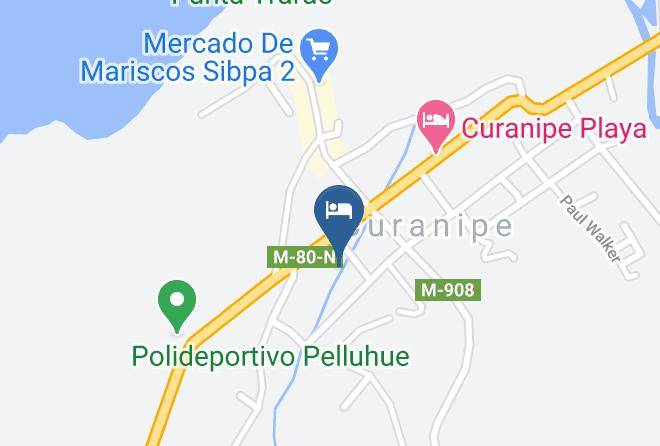 Cauquenes Province - Cabanas Carlita Maps