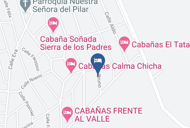 General Pueyrredon Partido - Cabanas Cedro Azul Maps