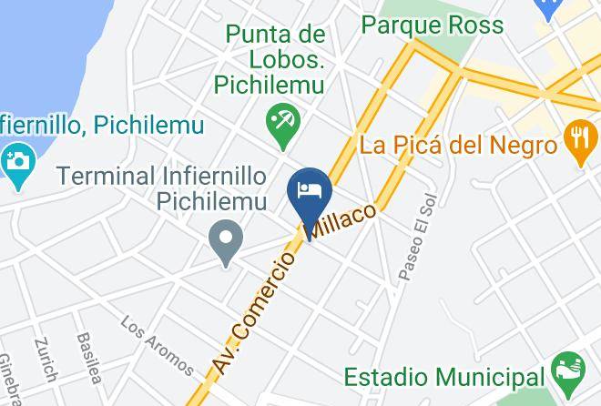 Cardenal Caro Province - Cabanas Celamar Pichilemu Maps