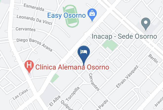 Osorno Province - Cabanas Cervante Maps