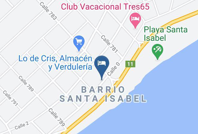 General Pueyrredon Partido - Cabanas Chapadmar Maps