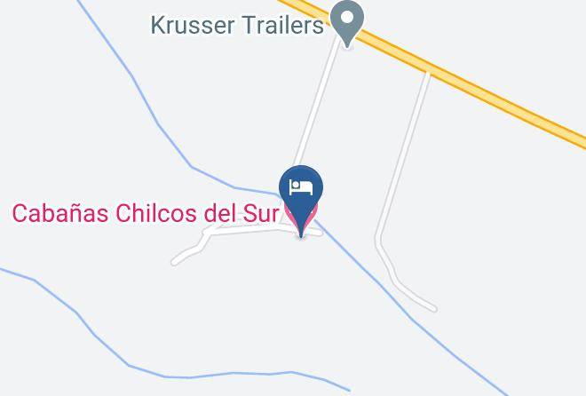 Cautin Province - Cabanas Chilcos Del Sur Maps