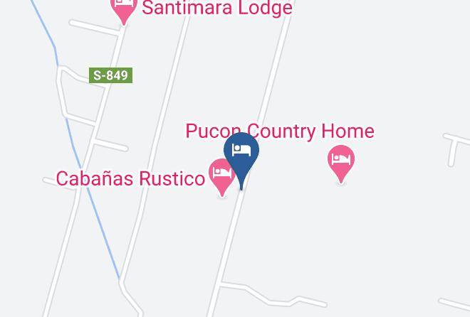 Cautin Province - Cabanas Chosco Alto Maps