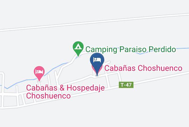Valdivia Province - Cabanas Choshuenco Maps