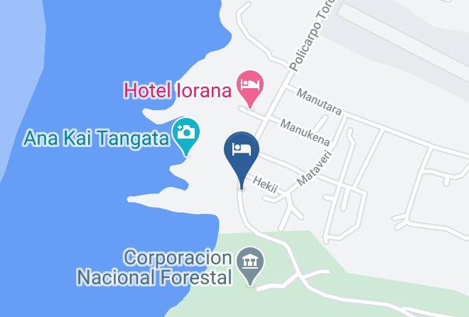 Easter Island - Cabanas Christophe Maps