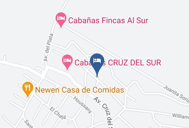 Villa Gesell - Cabanas Cipreses Maps