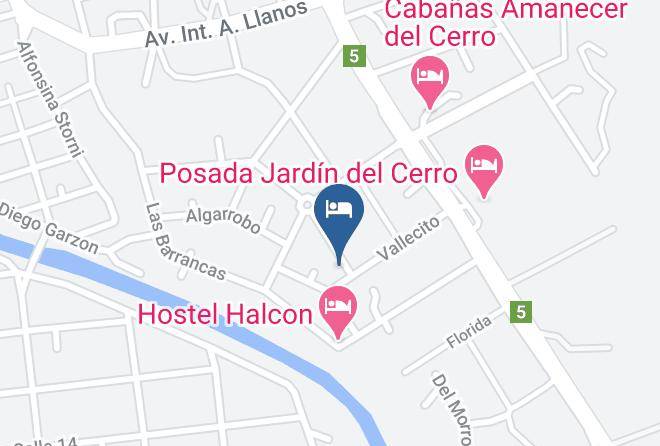 Calamuchita Department - Cabanas Clara Lucia Maps