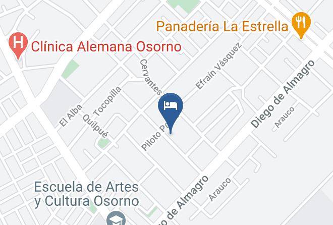 Osorno Province - Cabanas Claraluz Maps