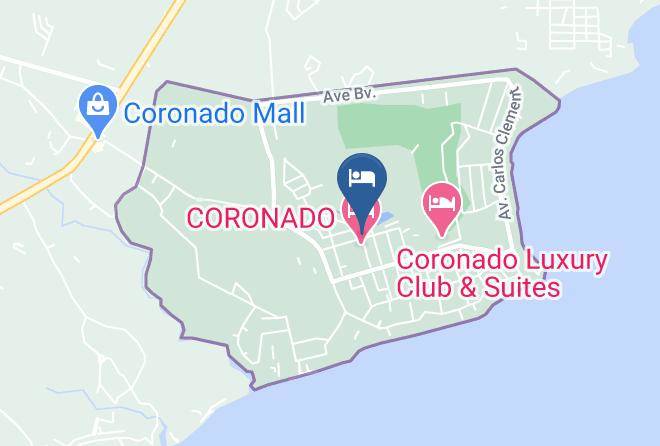 Chame - Cabanas Club Coronado Maps