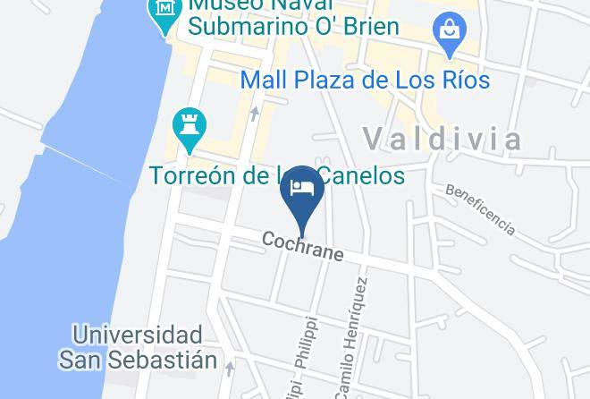 Valdivia Province - Cabanas Cochrane Maps