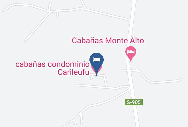 Cautin Province - Cabanas Condominio Carileufu Maps