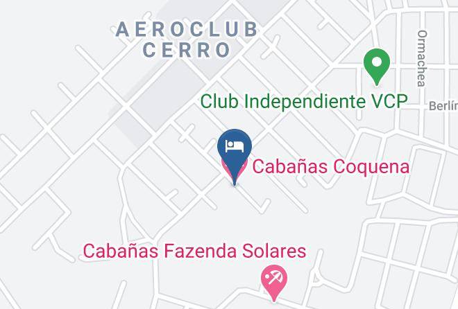 Punilla Department - Cabanas Coquena Maps