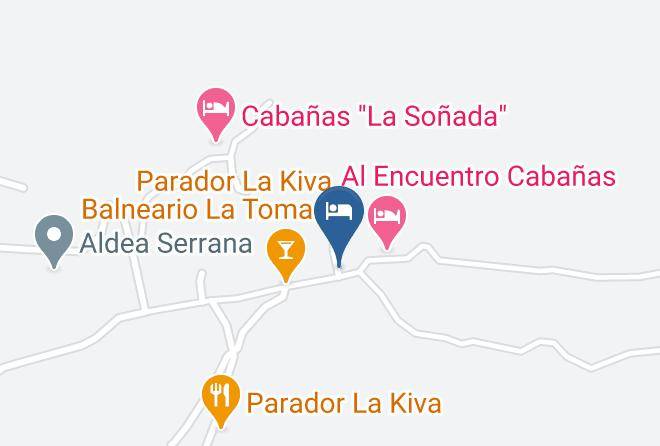 San Alberto Department - Cabanas Corral Del Molle Maps