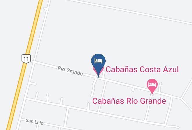 San Jeronimo Department - Cabanas Costa Azul Maps