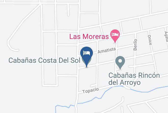 Santa Rosa Dellara - Cabanas Costa Del Sol Maps