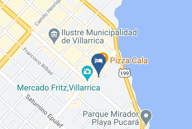 Cautin Province - Cabanas Costa Lago Maps