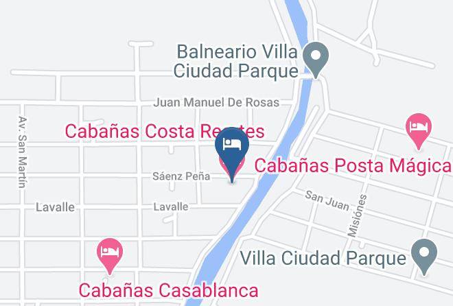 Calamuchita Department - Cabanas Costa Reartes Maps