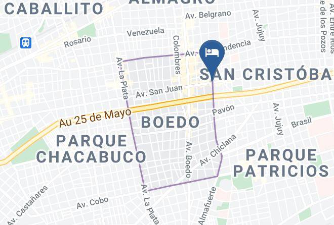 Buenos Aires - Cabanas Costa Santino Maps