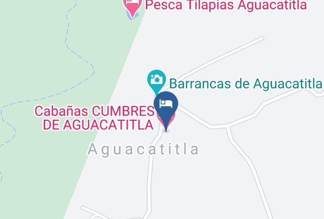 Huasca De Ocampo - Cabanas Cumbres De Aguacatitla Maps