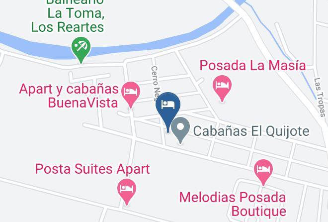 Calamuchita Department - Cabanas Cuncumen Maps