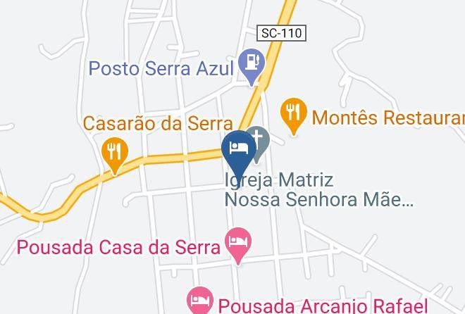Urubici - Cabanas Da Matriz Maps