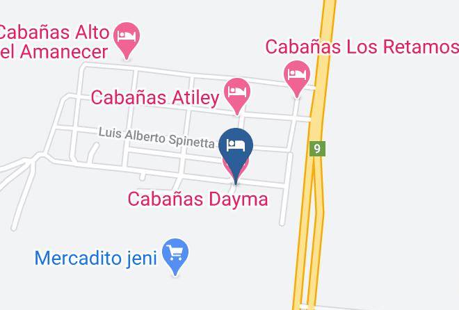 Coronel Pringles Department - Cabanas Dayma Maps