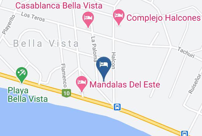 Solis Grande - Cabanas De Bella Vista Maps