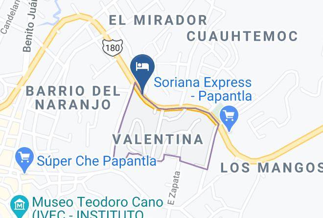 Papantla - Cabanas De Beto Maps