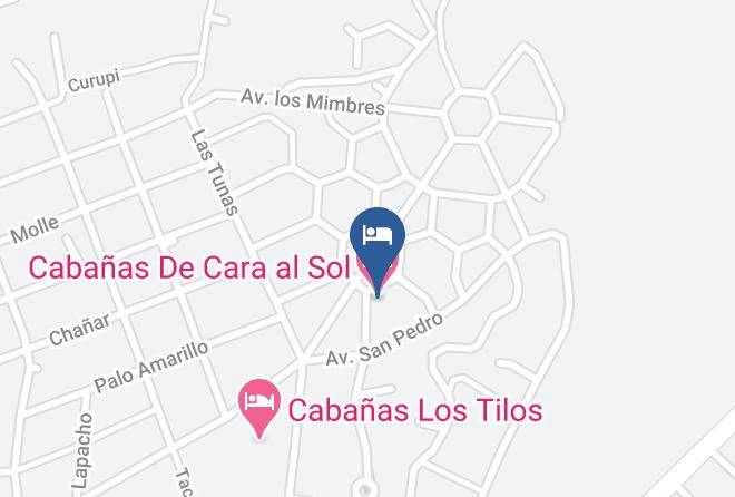 Punilla Department - Cabanas De Cara Al Sol Maps