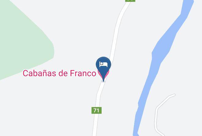 Futaleufu Department - Cabanas De Franco Maps
