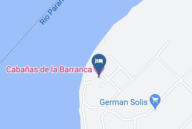 Diamante - Cabanas De La Barranca Maps