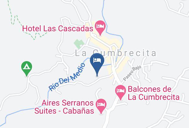 Calamuchita Department - Cabanas De La Compania Maps