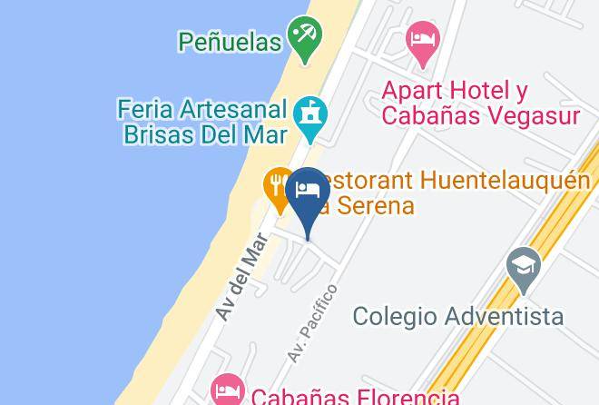Elqui Province - Cabanas De La Costa Maps