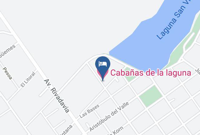 San Vicente - Cabanas De La Laguna Maps
