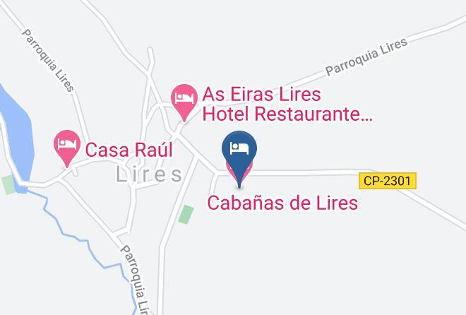 Auna - Cabanas De Lires Maps