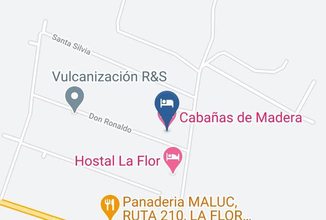El Ranco Province - Cabanas De Madera Maps