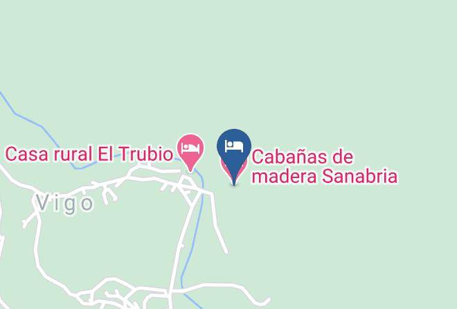 Zamora - Cabanas De Madera Sanabria Maps