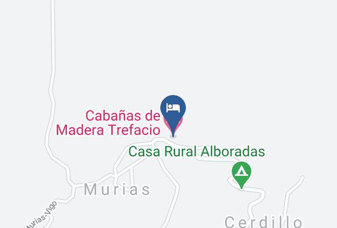 Zamora - Cabanas De Madera Trefacio Maps