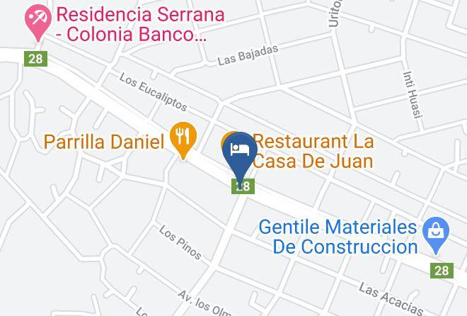 Punilla Department - Cabanas De Mora Maps