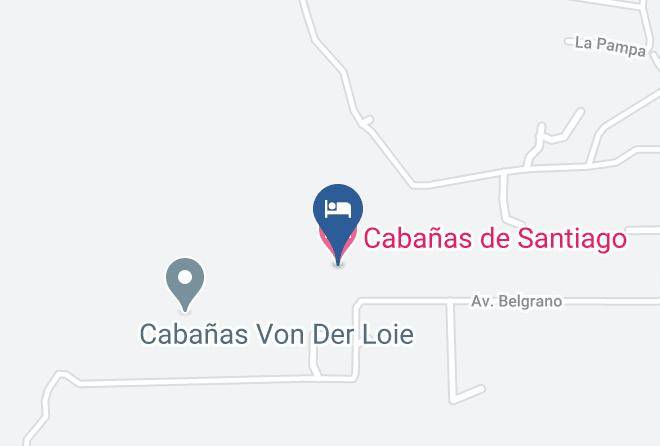 Calamuchita Department - Cabanas De Santiago Maps