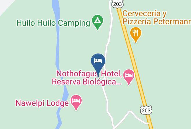 Valdivia Province - Cabanas Del Bosque Huilo Huilo Maps