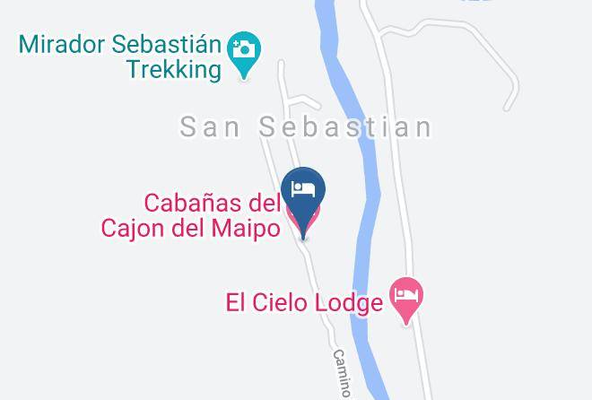 Cordillera Province - Cabanas Del Cajon Del Maipo Maps