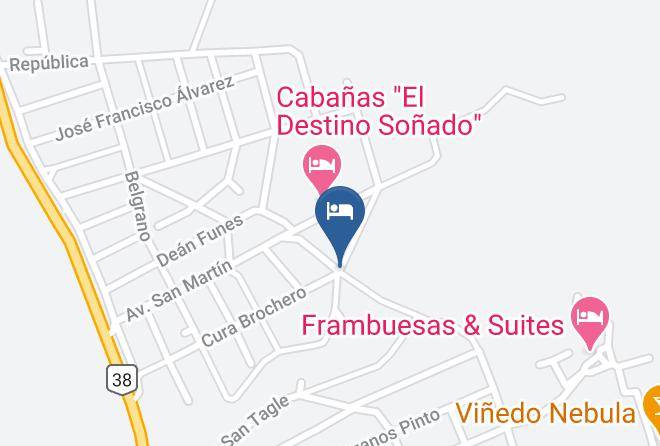 Punilla Department - Cabanas Del Carmen Maps