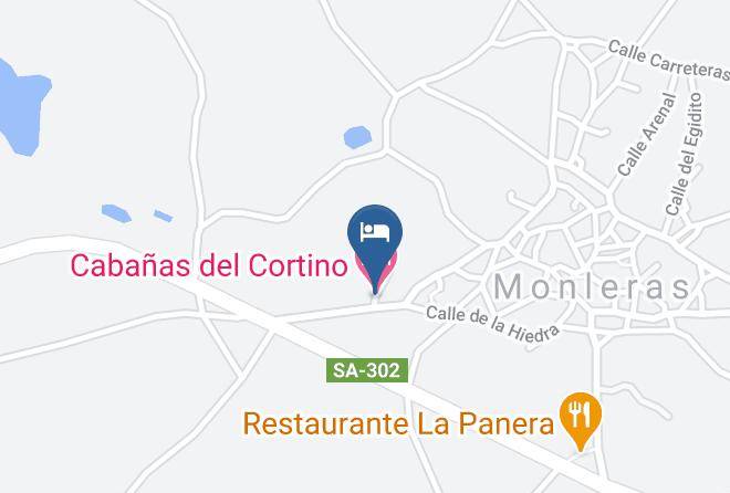 Salamanca - Cabanas Del Cortino Maps