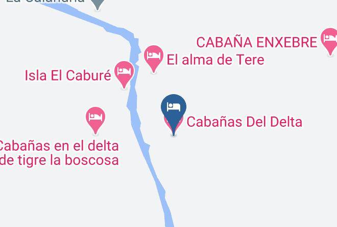 Islas Tigre - Cabanas Del Delta Maps