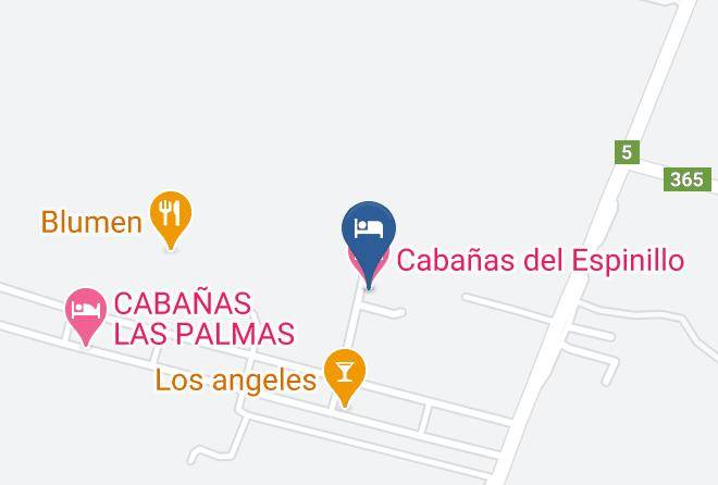 Calamuchita Department - Cabanas Del Espinillo Maps
