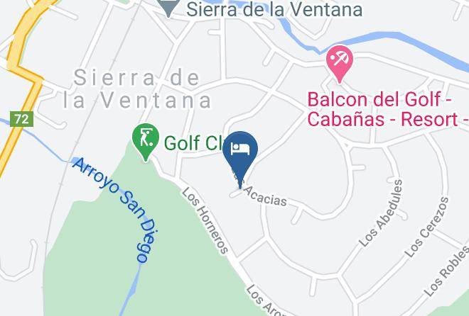 Tornquist - Cabanas Del Golf Maps
