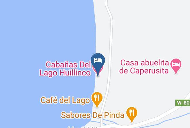Chiloe Province - Cabanas Del Lago Huillinco Maps
