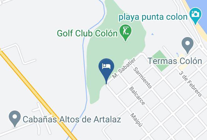 Colon - Cabanas Del Paraiso Maps
